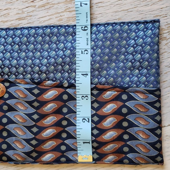 Purse Handmade Shoulder Bag from Ties / one of a kind - Picture 4 of 6